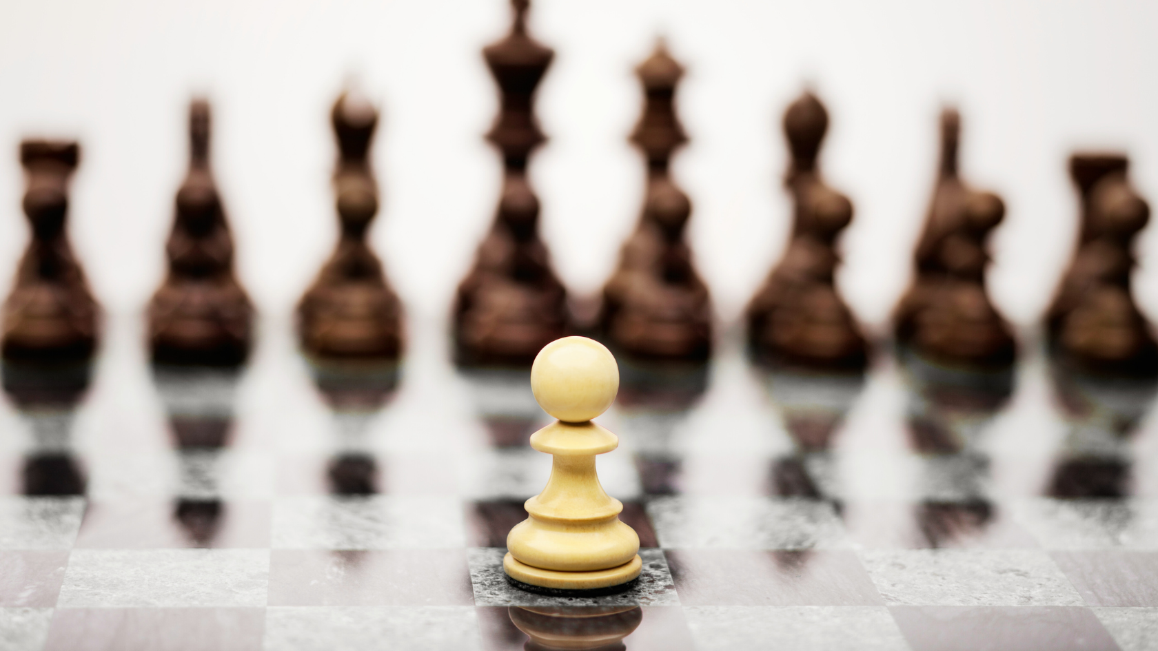 chess pieces on a board